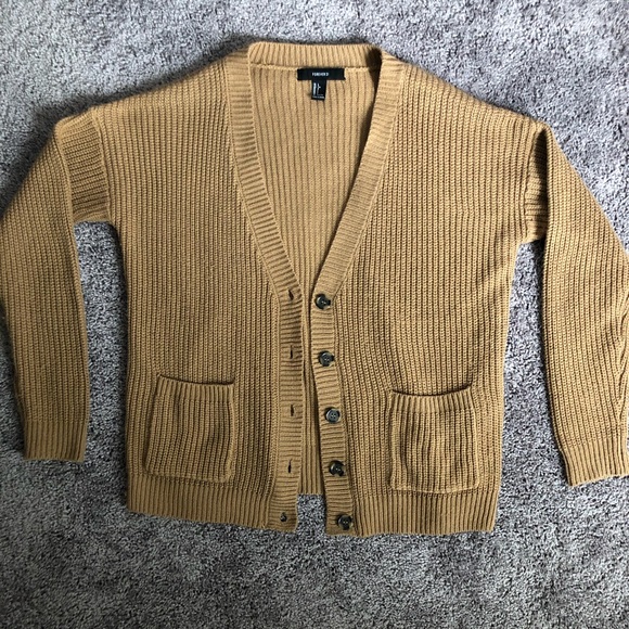 Forever 2 Cozy Vintage Beige Sweater 